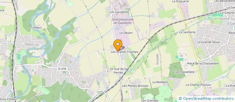 localisation de l'entreprise CENTRE TRANS LOGISTIC  CHANCEAUX-SUR-CHOISILLE