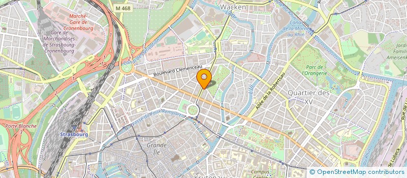localisation de l'entreprise CENTRE VENCE à STRASBOURG