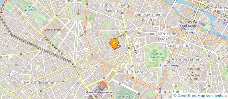 localisation de l'entreprise CENTRE VILLE à PARIS