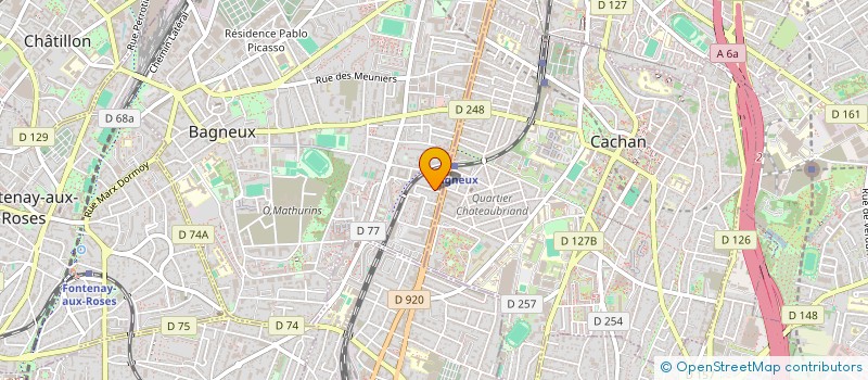 localisation de l'entreprise CENTRE YOLLAEPILATION à BAGNEUX