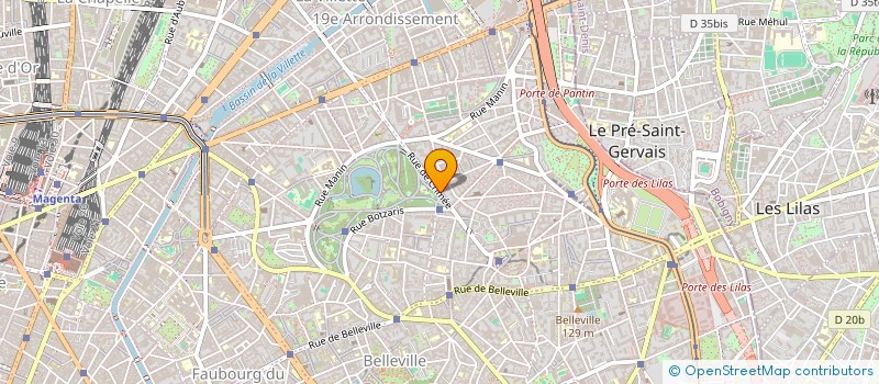 localisation de l'entreprise CENTRELAB  PARIS