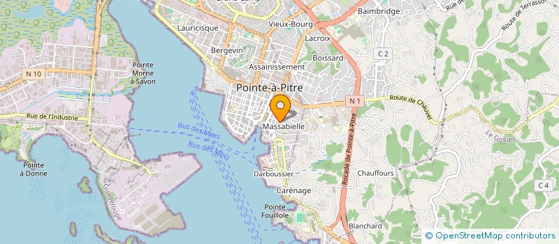 localisation de l'entreprise CENTREM MATHEMATIQUES à POINTE-A-PITRE