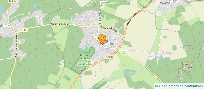 localisation de l'entreprise CENTRES INTERACTIFS REGIONAUX  BONNELLES