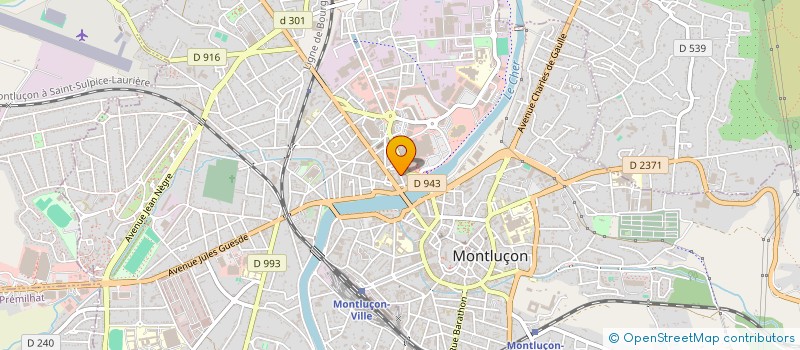 localisation de l'entreprise CENTRO-ESPANOL à MONTLUCON