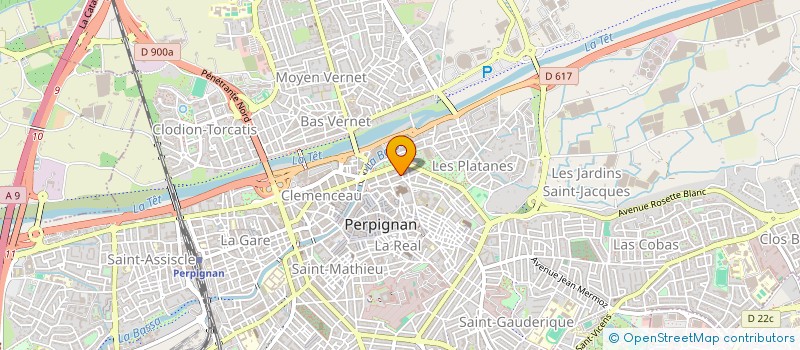 localisation de l'entreprise CENTRO ESPANOL DES PO à PERPIGNAN