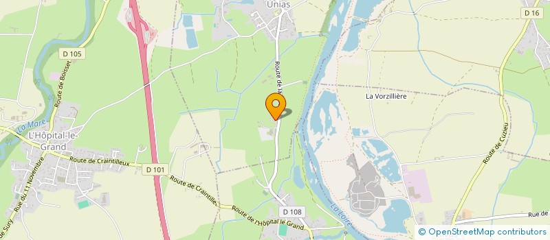 localisation de l'entreprise CENTROPLANA.FR  UNIAS