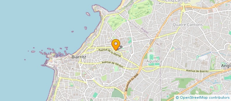 localisation de l'entreprise CENTSEB à BIARRITZ