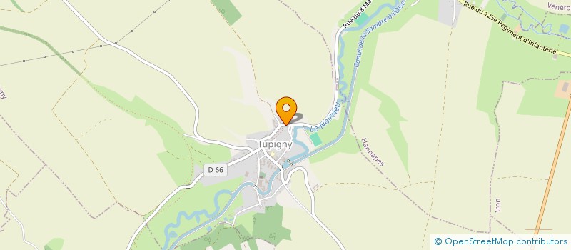 localisation de l'entreprise CENTSUCRES  TUPIGNY