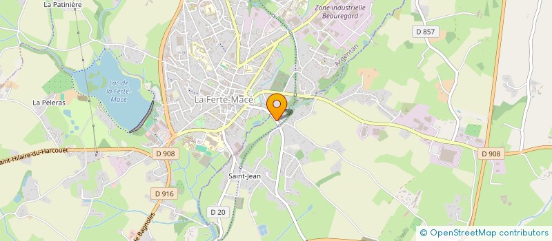 localisation de l'entreprise CENTURION à MAGNY-LE-DESERT