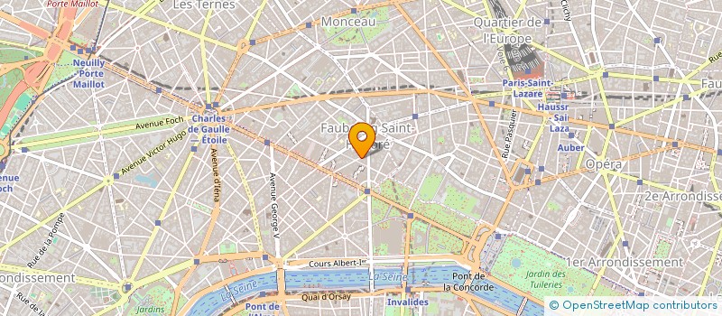 localisation de l'entreprise CENTURION CARS  PARIS