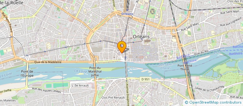 localisation de l'entreprise CENTURY 168  ORLEANS