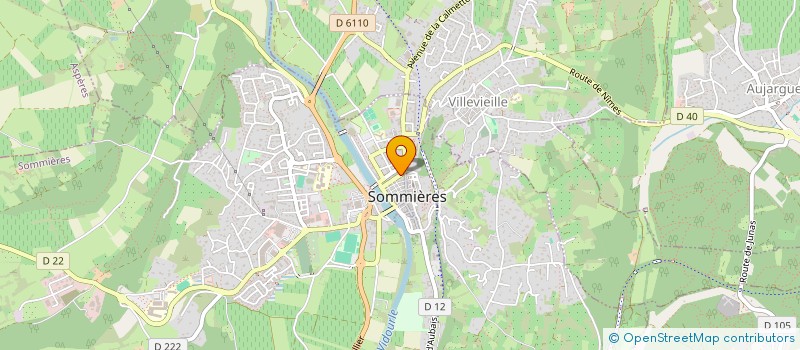 localisation de l'entreprise CENTURY 21 AGENCE DUCATEZ à SOMMIERES