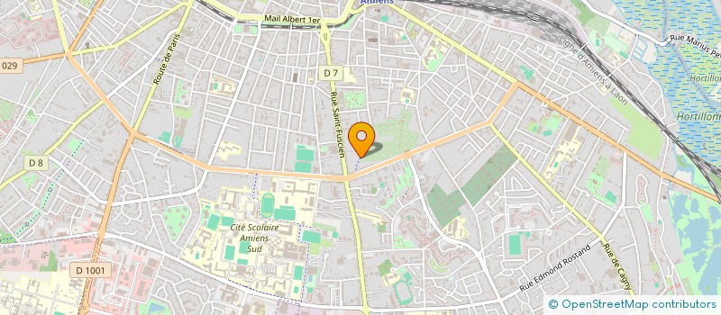 localisation de l'entreprise CENTURY 21 NES  AMIENS