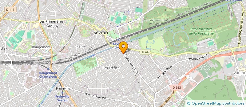 localisation de l'entreprise CENTURY 21 SF.SINA à SEVRAN