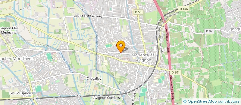 localisation de l'entreprise CENTURY  MORIERES-LES-AVIGNON