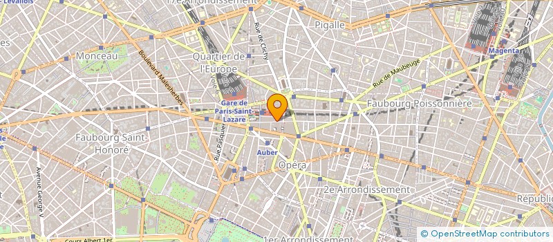 localisation de l'entreprise CENTURY BUSINESS  PARIS