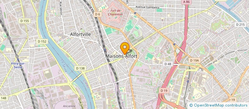 localisation de l'entreprise CENTURY MULTI SERVICES  MAISONS-ALFORT