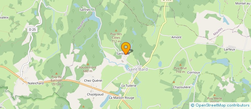 localisation de l'entreprise CEO à SAINT-BARD
