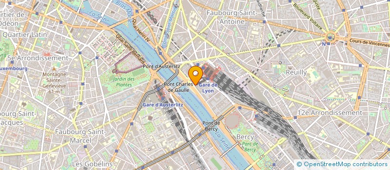 localisation de l'entreprise CEOBUS à PARIS