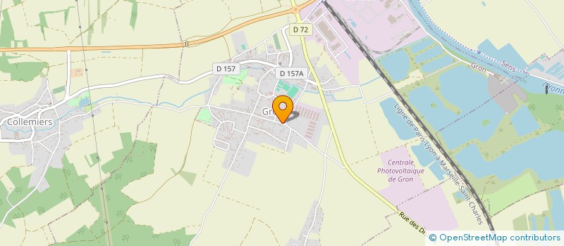 localisation de l'entreprise CEOF-GLOP IMMO  GRON