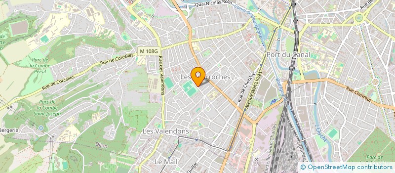 localisation de l'entreprise CEOLIS FORMATION à DIJON