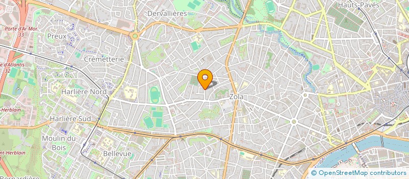 localisation de l'entreprise CEOS à NANTES