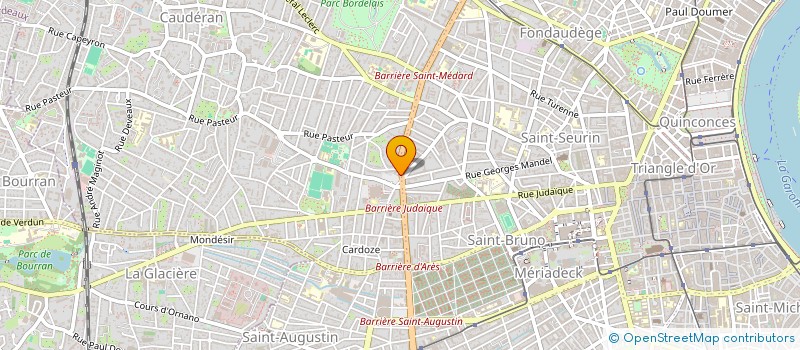 localisation de l'entreprise CEOS  MERIGNAC