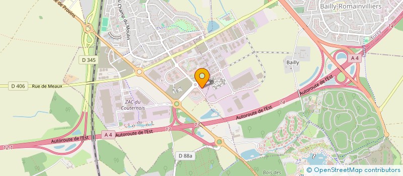 localisation de l'entreprise CEOS DEVELOPPEMENT  SERRIS