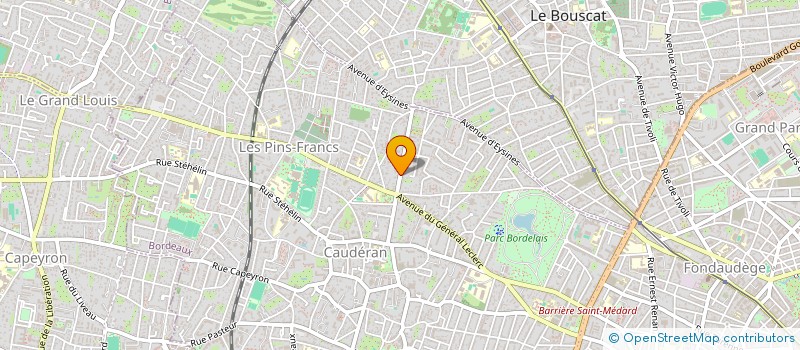 localisation de l'entreprise CEOS SYSTEM SAS à BORDEAUX