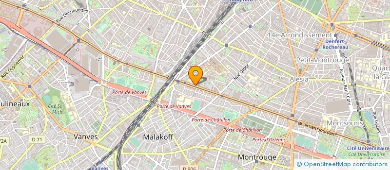 localisation de l'entreprise CEP (CENTRALE ENCAISSEMENT ET PAIEMENT) TRESORERIE SANTE PREVOYANCE  PARIS