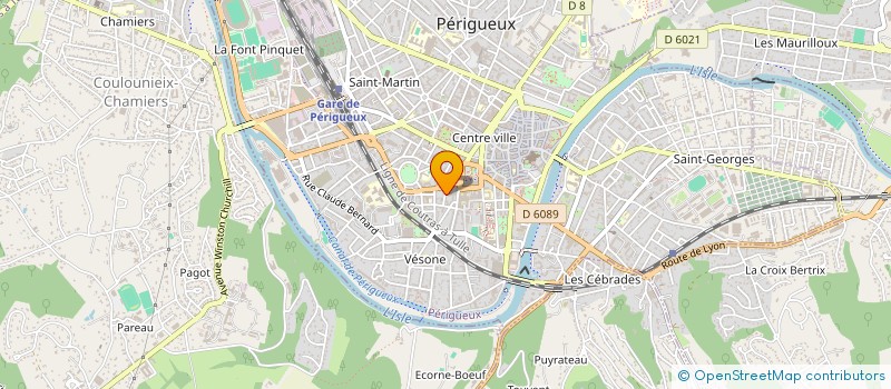 localisation de l'entreprise CEP CONSEIL  PERIGUEUX