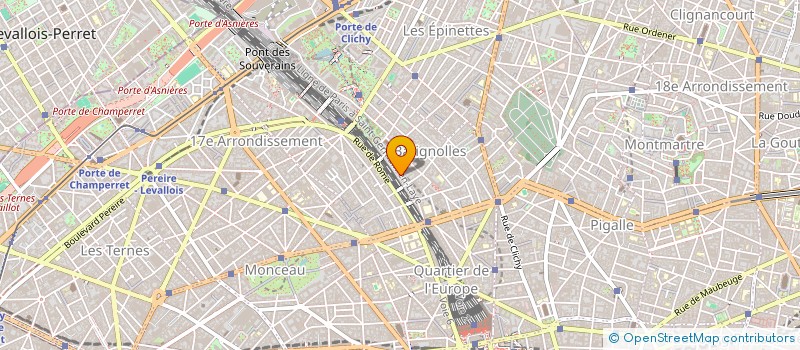 localisation de l'entreprise CEP INFO  PARIS