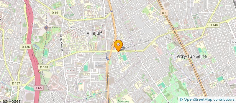 localisation de l'entreprise CEP SERVICES  VILLEJUIF