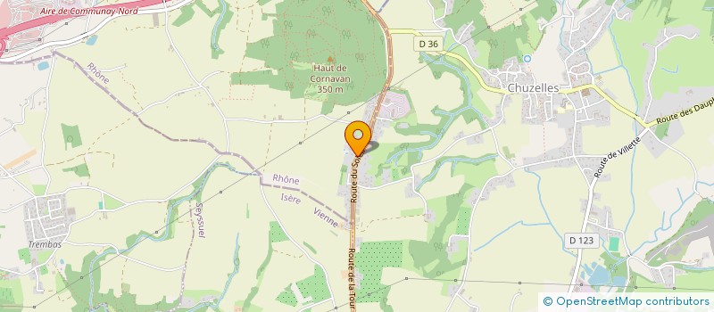 localisation de l'entreprise CEP SERVICES  COMMUNAY