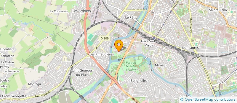 localisation de l'entreprise CEPA  MERIEL