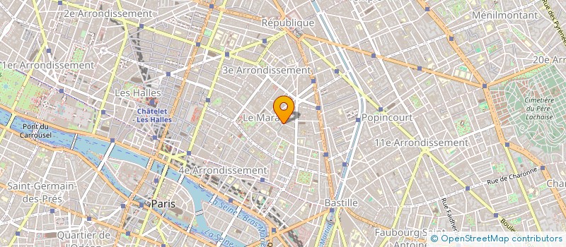 localisation de l'entreprise CEPADE  PARIS