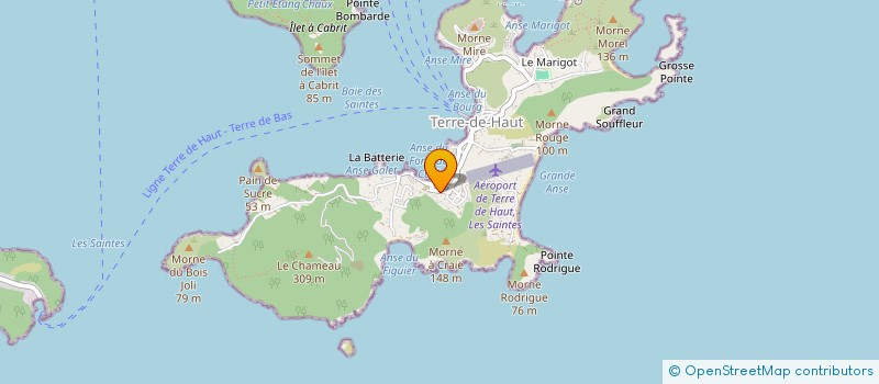localisation de l'entreprise CEPAFO à TERRE-DE-HAUT