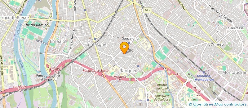 localisation de l'entreprise CEPAGE à TOULOUSE