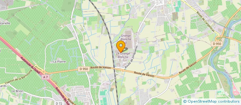 localisation de l'entreprise CEPAGES  COURTHEZON