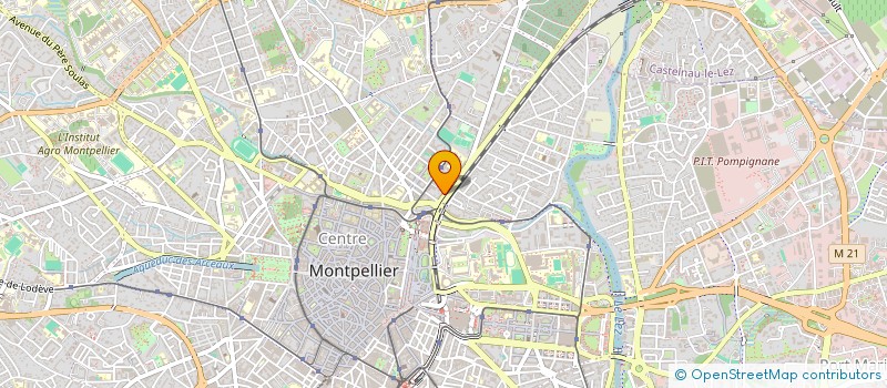 localisation de l'entreprise CEPAGES EN FOLIE à MONTPELLIER