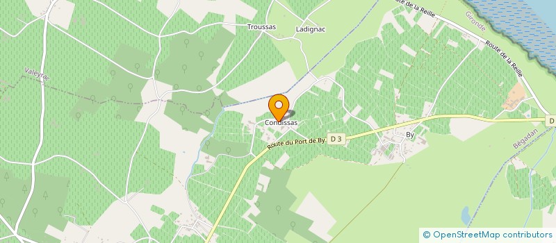 localisation de l'entreprise CEPAGES SOLAR  BEGADAN