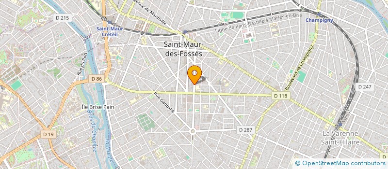 localisation de l'entreprise CEPAGIR  SAINT-MAUR-DES-FOSSES