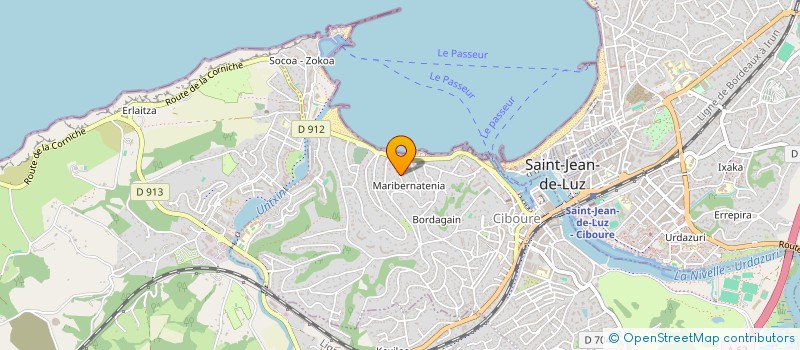 localisation de l'entreprise CEPAKON  CIBOURE