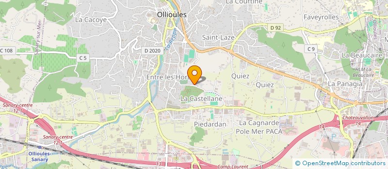 localisation de l'entreprise CEPALOJIK à OLLIOULES