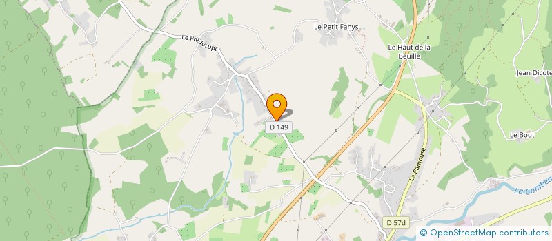 localisation de l'entreprise CEPAMOA  FOUGEROLLES-SAINT-VALBERT