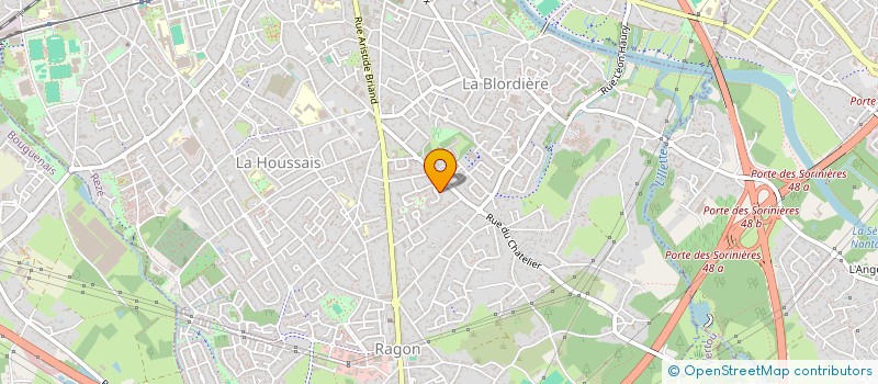 localisation de l'entreprise CEPAQ à REZE