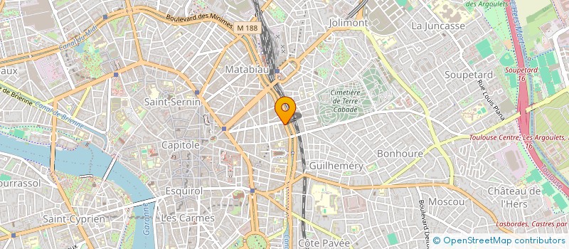 localisation de l'entreprise CEPART à TOULOUSE