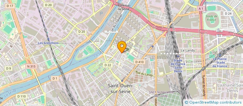 localisation de l'entreprise CEPC COUVERT ETANC PLOMB CHAUF à SAINT-OUEN-SUR-SEINE