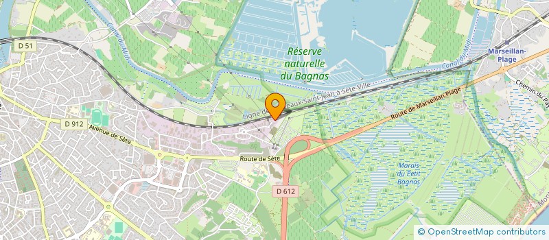 localisation de l'entreprise CEPE  AGDE