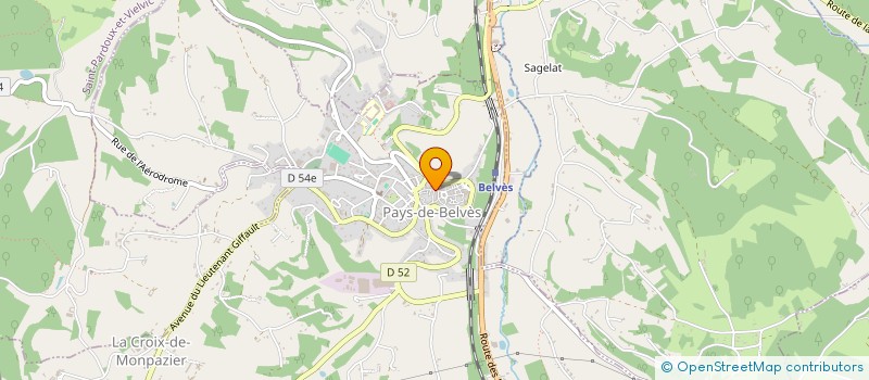 localisation de l'entreprise CEPE BY CEPE  PAYS DE BELVES